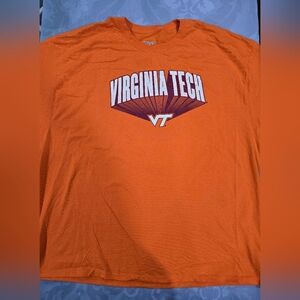 Vibrant Orange Virginia Tech Tee